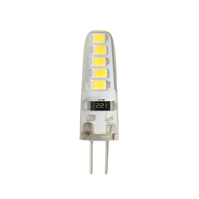 لامپ سوزنی 2 وات مدل ژله ای 220V-2W-10D-SMD پایه G4 بسته 4 عددی