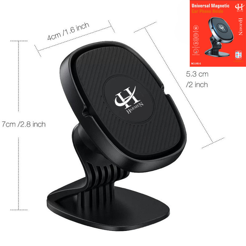 پایه نگهدارنده گوشی موبایل هارمن مدل UNIVERSAL MAGNETIC HR-6