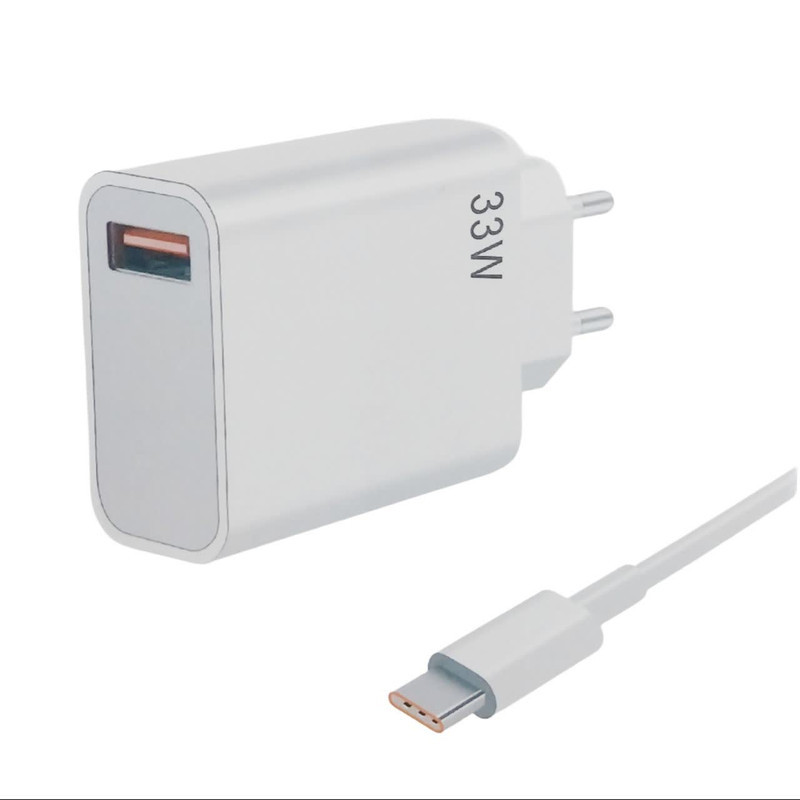 شارژر دیواری 33 وات مدل mie به همراه کابل USB-C