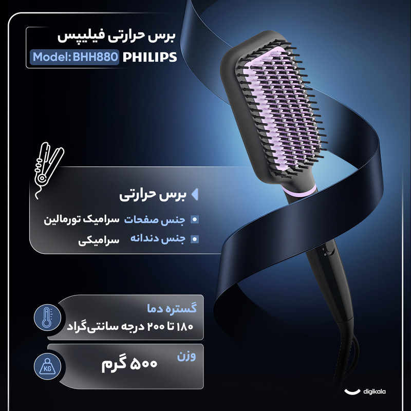 برس حرارتی فیلیپس مدل BHH880