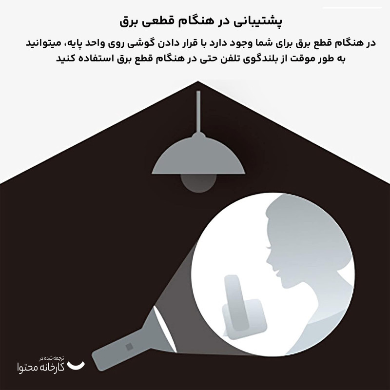 تلفن پاناسونیک مدل KX-TG6721