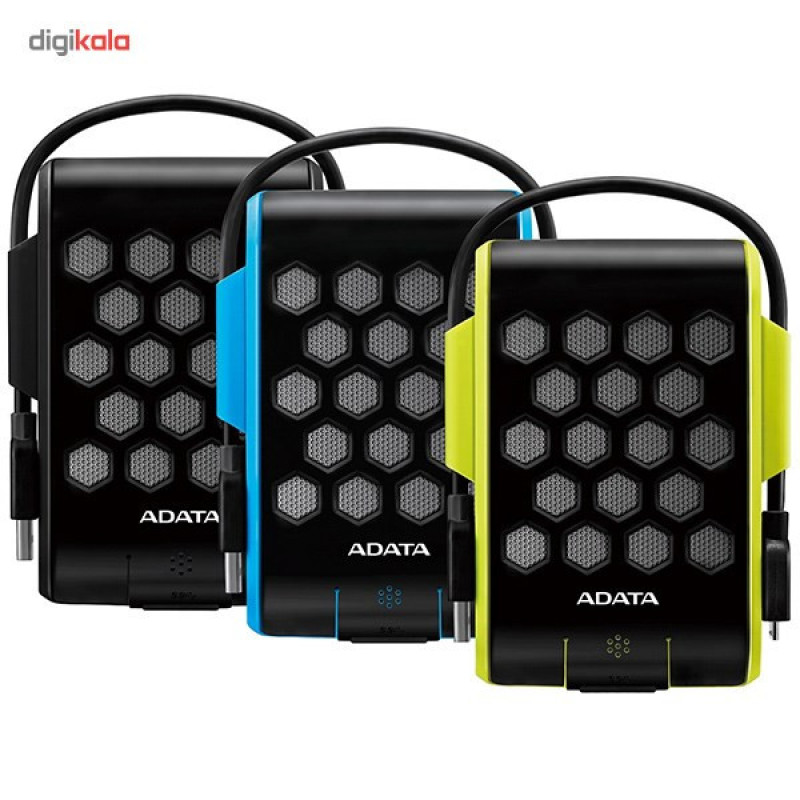 هارد اکسترنال ای دیتا مدل HD720 ظرفیت دو ترابایت دارای رابط USB Type-A 3.2