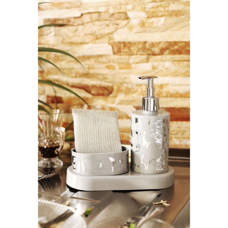 مخزن مایع دستشویی مدل Marble کد 87