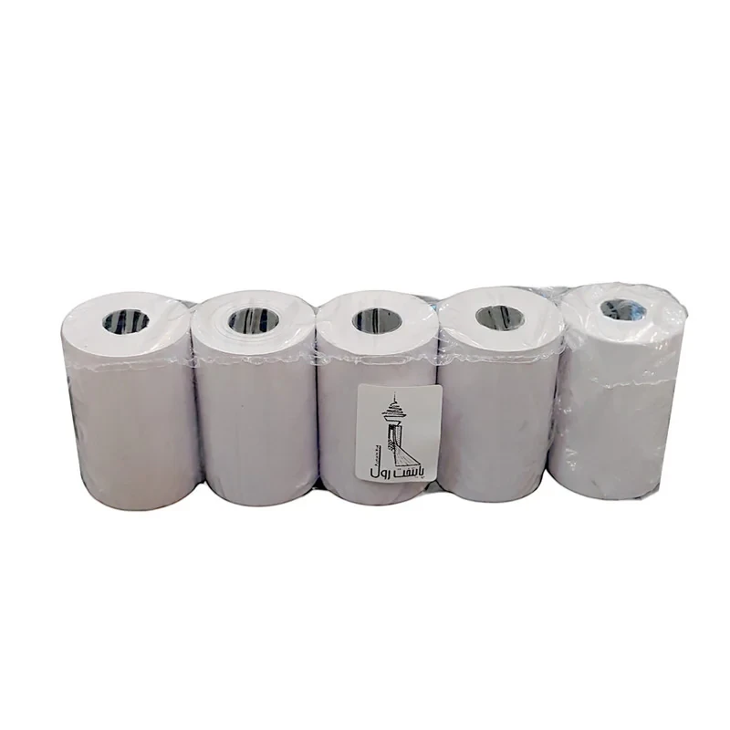 کاغذ پرینتر حرارتی پایتخت رول مدل W80mm بسته 5 عددی