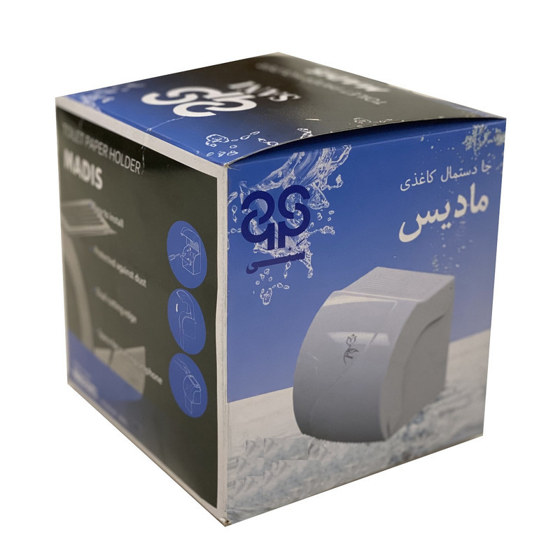 پایه رول دستمال کاغذی سنی پلاستیک مدل مادیس
