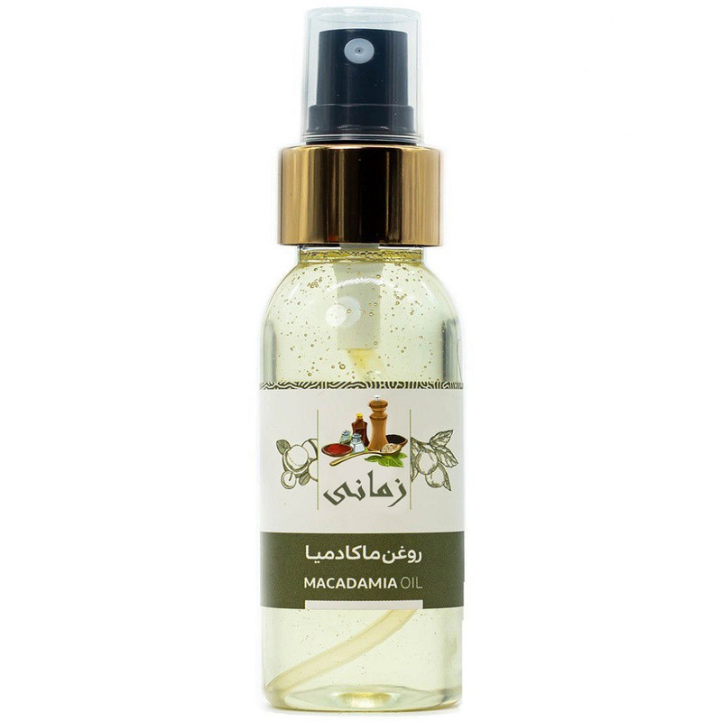 روغن ماکادمیا زمانی مدل پرس سرد - 60 میلی لیتر