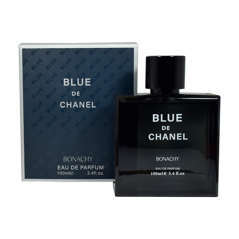 ادو پرفیوم مردانه بوناچی مدل Blue Chanel با رایحه خنک حجم 100 میلی‌لیتر
