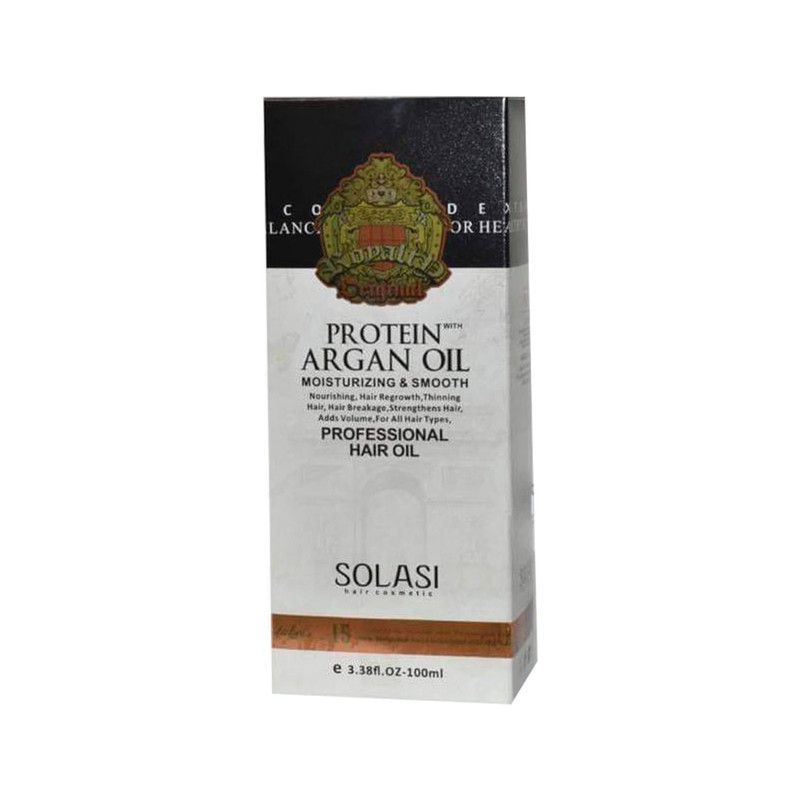 روغن آرگان سولاسی مدل Solasi Protein حجم 100 میلی لیتر