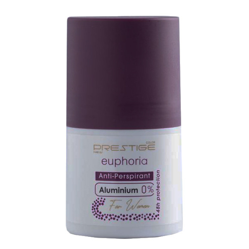 رول ضد تعریق زنانه پرستیژ مدل Euphoria حجم 50 میلی‌لیتر