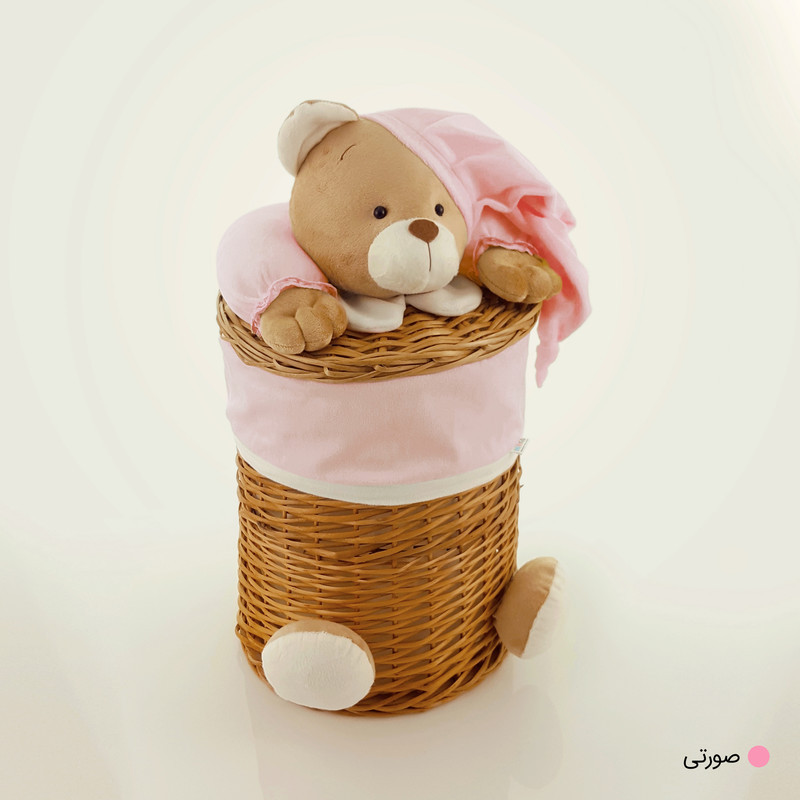 سبد رخت چرک مدل خرس نانان کد SLN-S-S