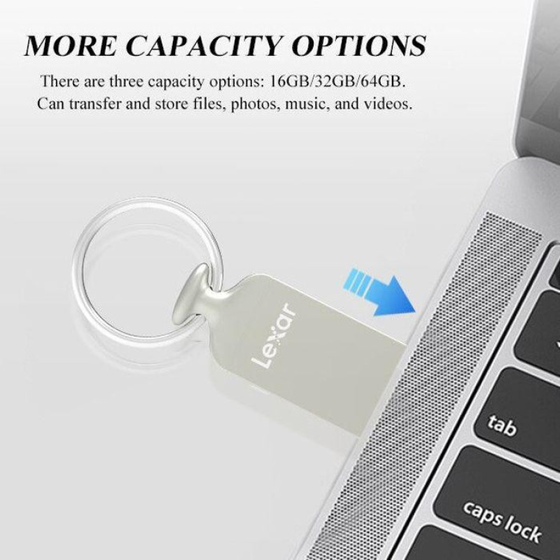 فلش مموری لکسار مدل JumpDrive M22 ظرفیت 16 گیگابایت