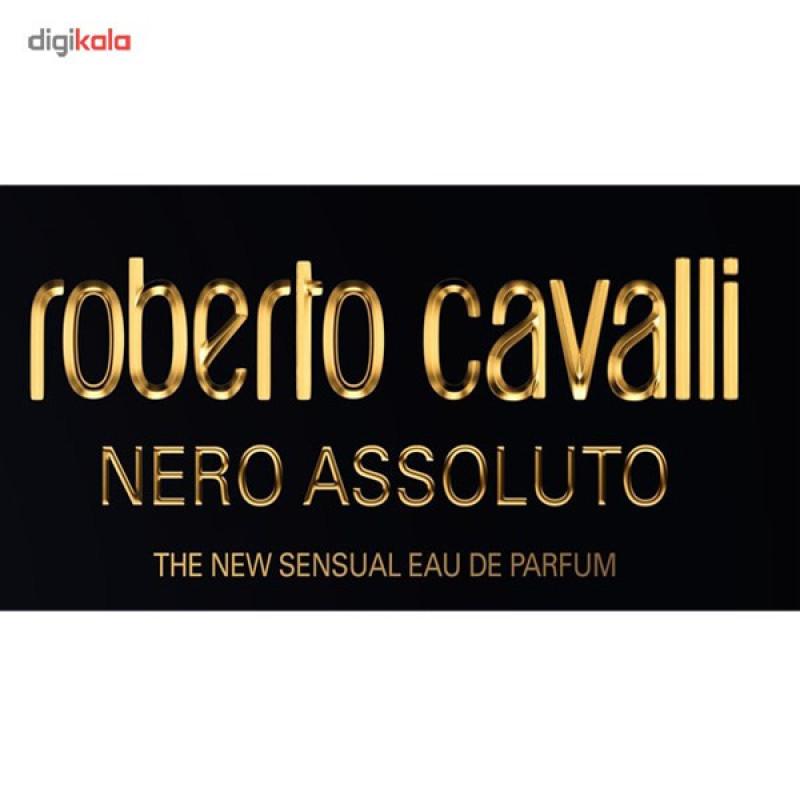 ادو پرفیوم زنانه روبرتو کاوالی مدل Roberto Cavalli Nero Assoluto حجم 75 میلی لیتر
