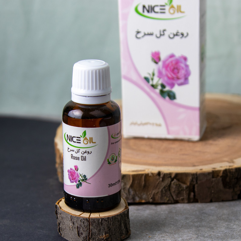 روغن گل سرخ نایس اُیل کد 001 حجم 30 میلی لیتر