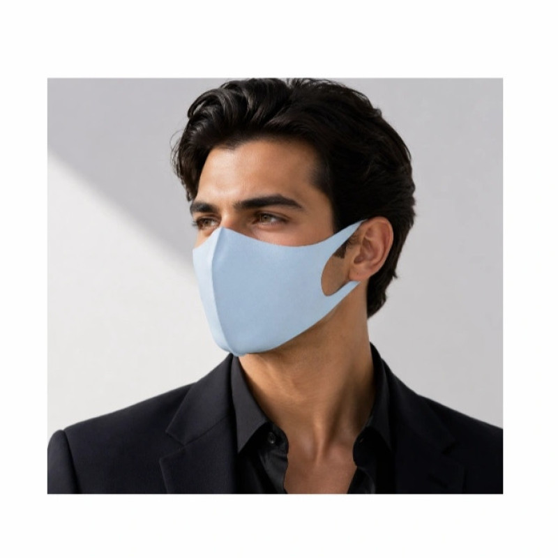 ماسک پارچه ای مدل Mu 22162211 بسته 2 عددی