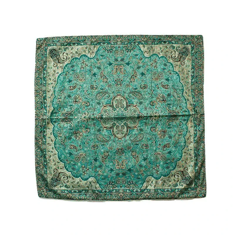 رومیزی ترمه نگین خاتم طرح شاه عباسی یزد کد ya90242104