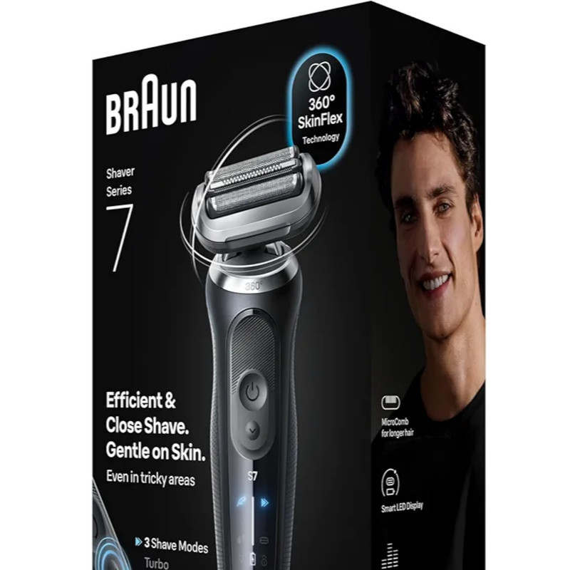 ماشین اصلاح موی صورت شارژی براون مدل series7  72-N4200cs