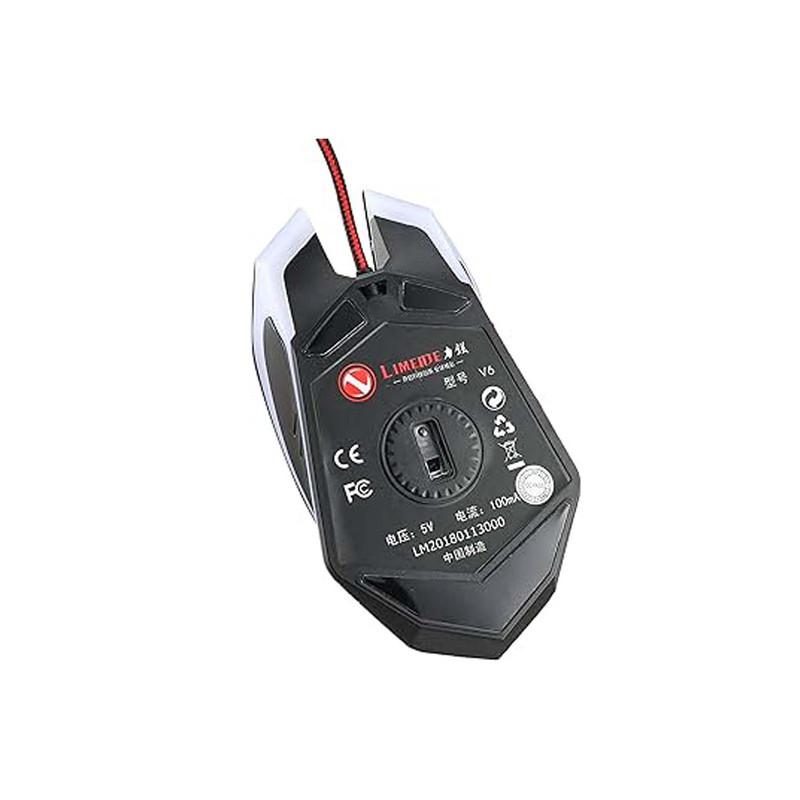 موس مخصوص بازی لایماید مدل RGB-V6 کد GAMING-2024