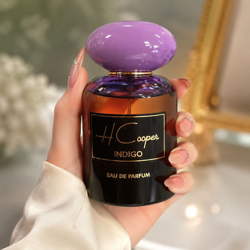 ادو پرفیوم زنانه اچ کوپر مدل Indigo با رایحه شیرین و خنک حجم 100 میلی‌لیتر