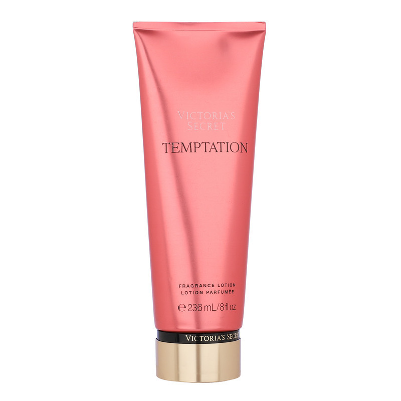 لوسیون بدن ویکتوریا سکرت مدل tempation حجم 236 میلی‌لیتر، با خاصیت مرطوب‌کنندگی، مناسب انواع پوست