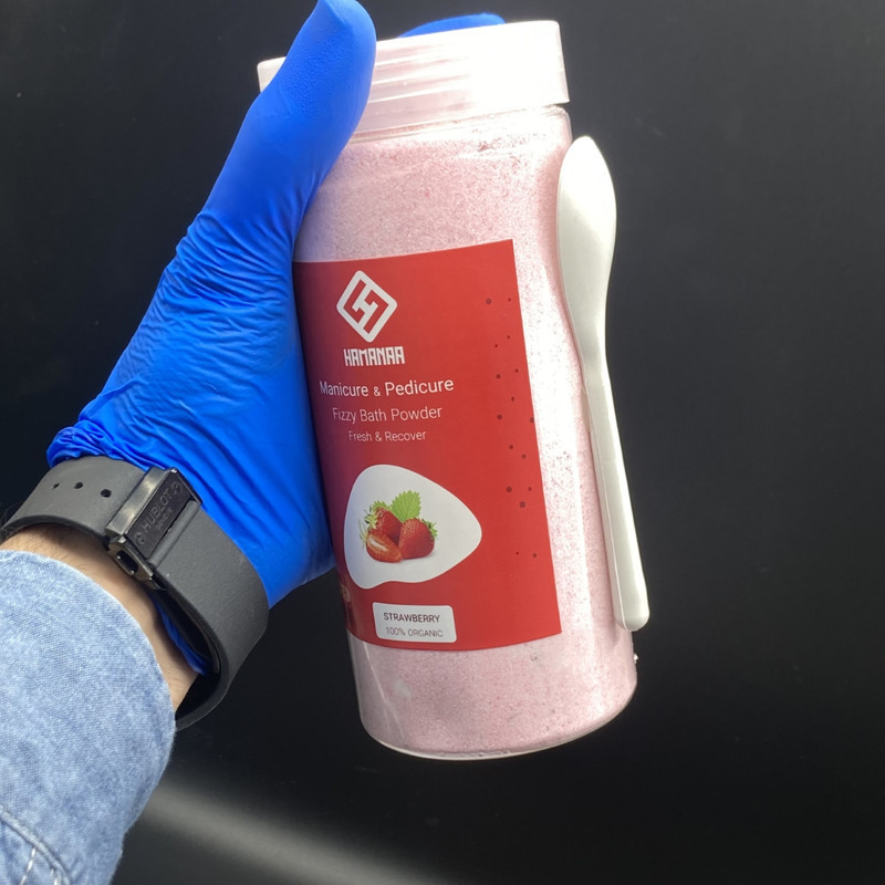کوکتل پودری هامانا مدل Strawberry وزن 800 گرم