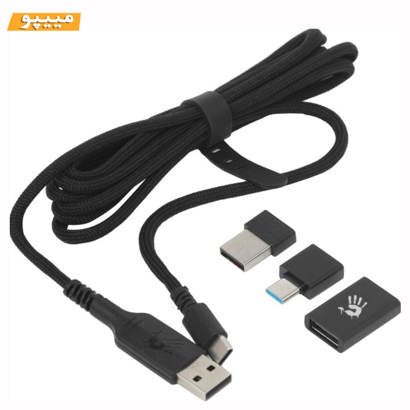 ماوس گیمینگ دوگانه بی‌سیم و باسیم بلادی مدل R_72_ULTRA_DUAL