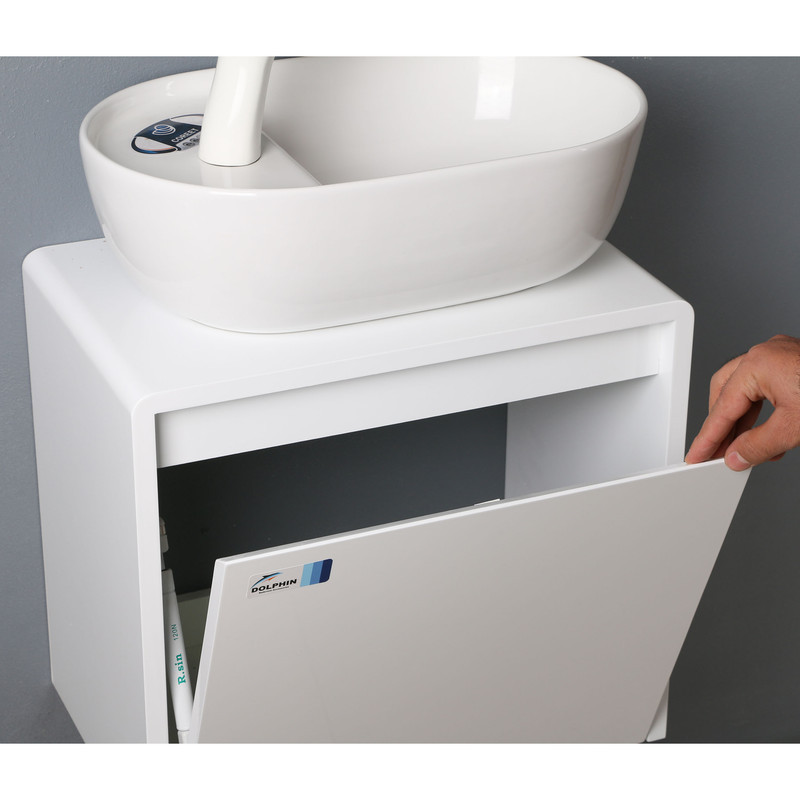 ست کابینت و روشویی دلفین مدل 2742 به همراه آینه
