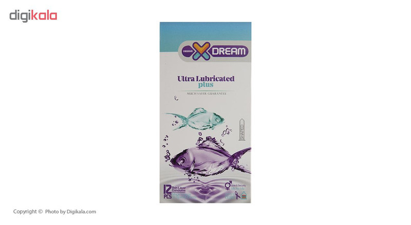 کاندوم ایکس دریم مدل Ultra Lubricated بسته 12 عددی