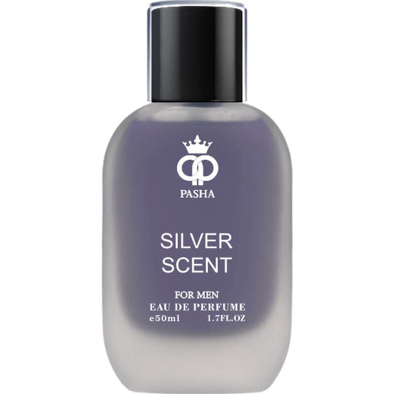 ادو پرفیوم مردانه پاشا مدل Silver Scent حجم 50 میلی لیتر