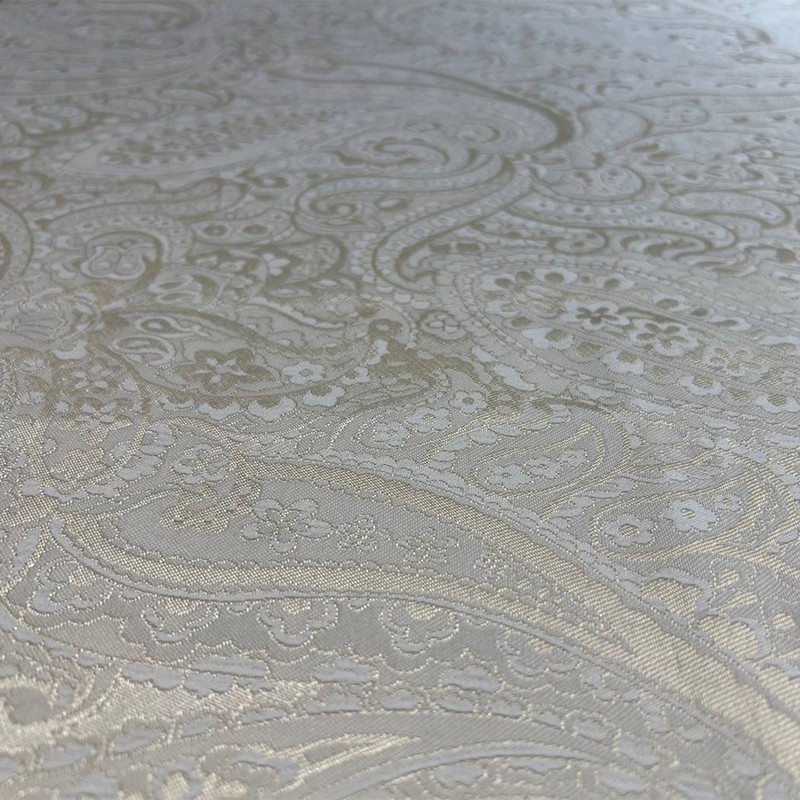 رومیزی رزین تاژ مدل بته جقه سایز 220x150 سانتی‌متر