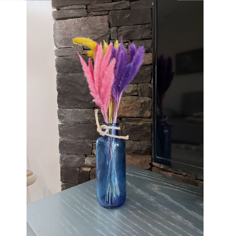 گل خشک مدل دم روباهی کد 01 بسته دو عددی