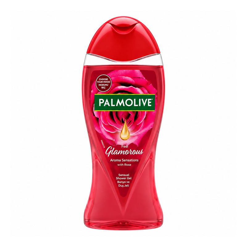 شامپو بدن پالمولیو مدل Feel Glamorous با رایحه گل رز مناسب برای انواع پوست حجم 500 میلی‌لیتر