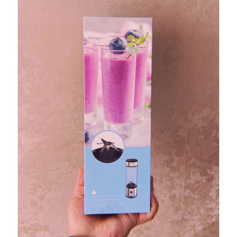 شیکر شارژی پاورولوجی مدل 126W Portable گنجایش 450 میلی لیتر