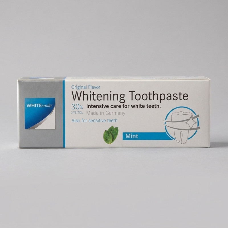 خمیر دندان سفید کننده وایت اسمایل مدل Whitening حجم 75میلی لیتر