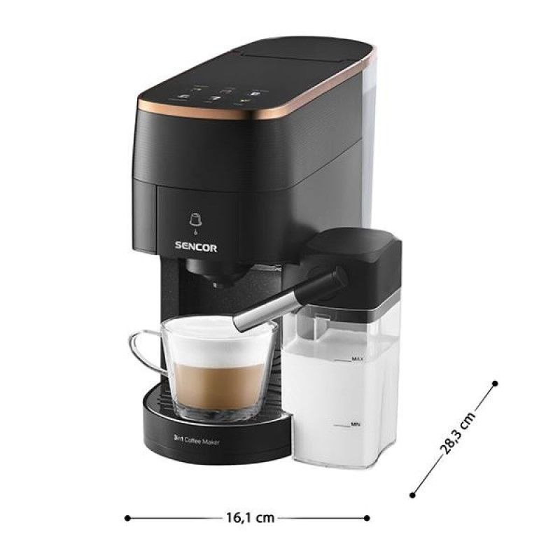 قهوه‌ساز سنکور مدل SCC 3000BK