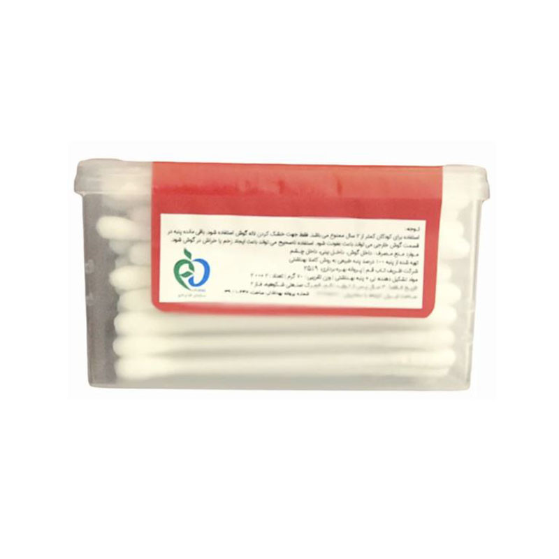 گوش پاک کن دکتر ایست مدل دو سرپنبه دو بسته 200 عددی