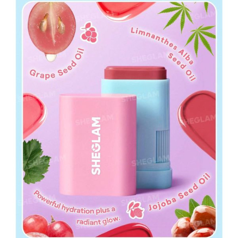 رژگونه استیکی براق شیگلم مدل Cherry Express شماره 1