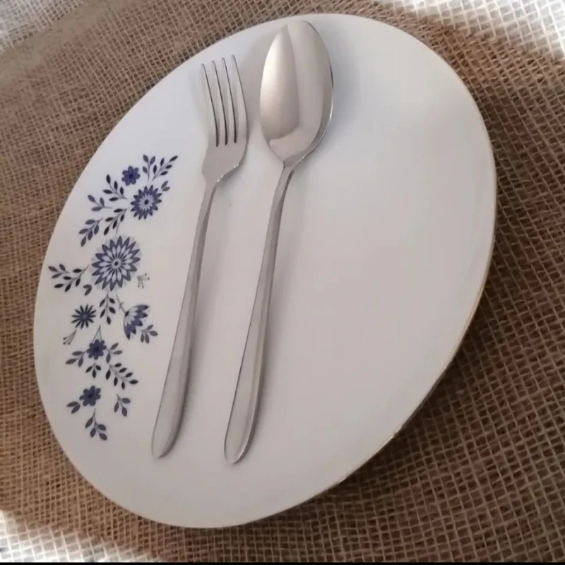 سرویس قاشق چنگال ۱۲ پارچه ۶ نفره مدل دونا
