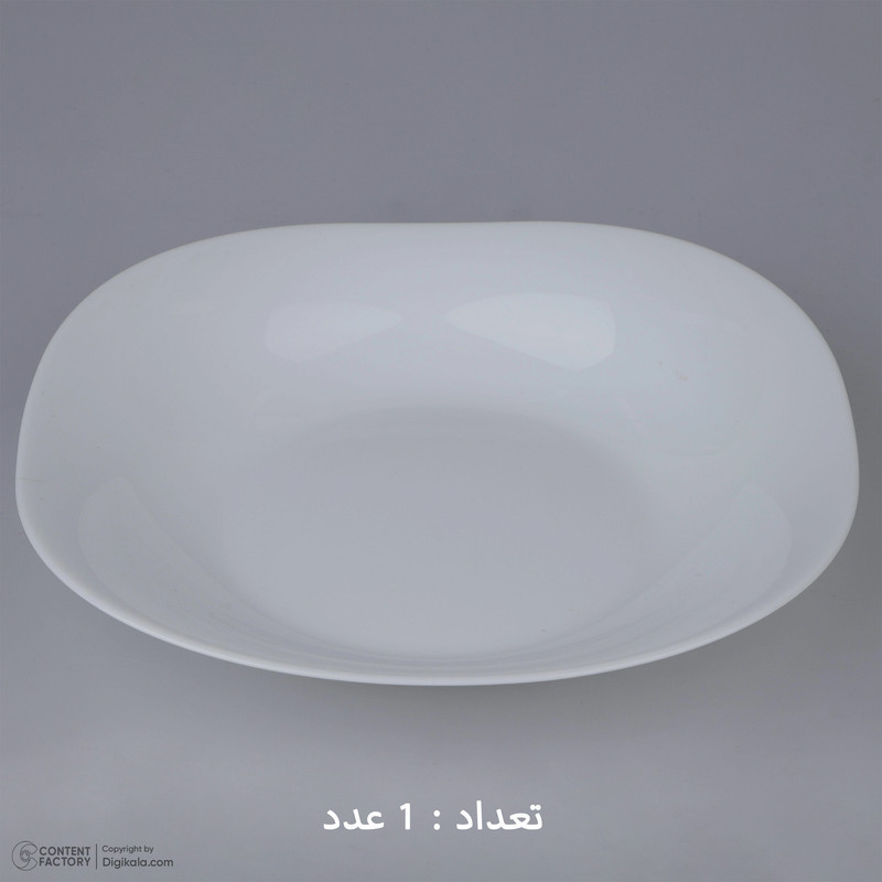 بشقاب خورش خوری مدل مربع