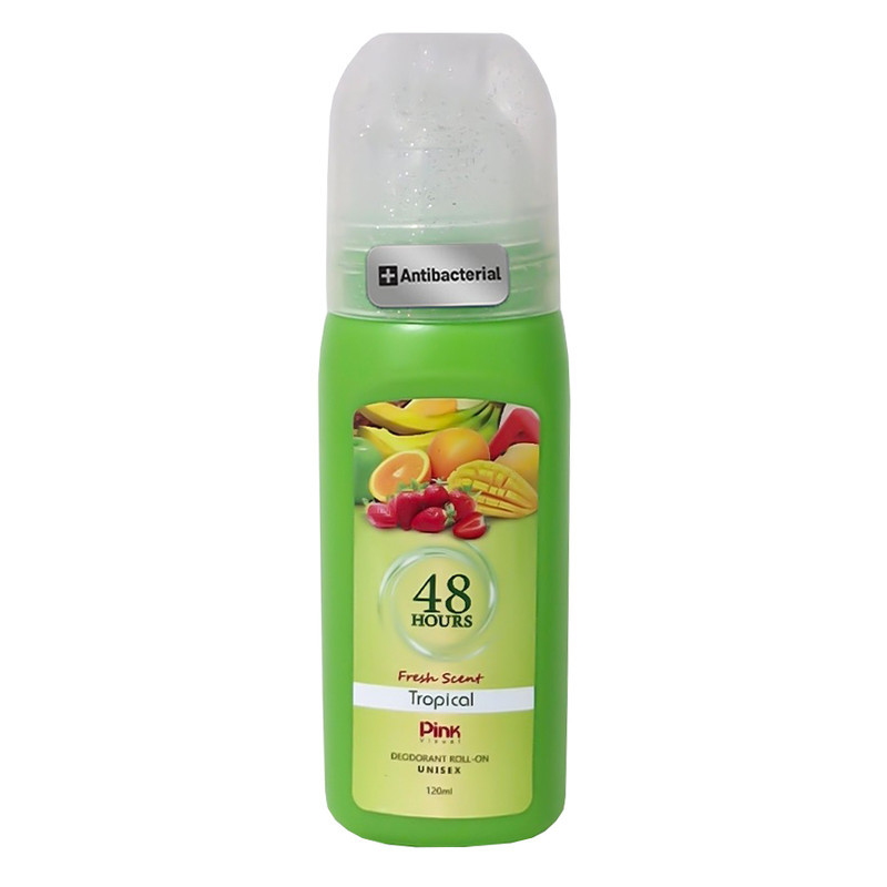 رول دئودورانت پینک ویژوآل مدل Tropical حجم 120 میلی‌لیتر