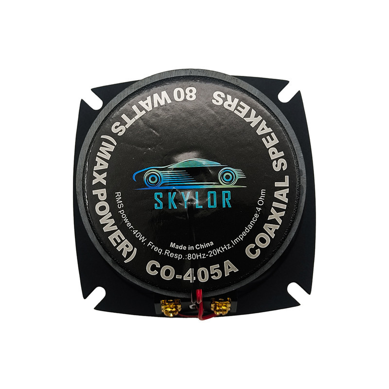 اسپیکر پشت و جلوی خودرو اسکایلر مدل CO-405A سایز 4 اینچ بسته دو عددی