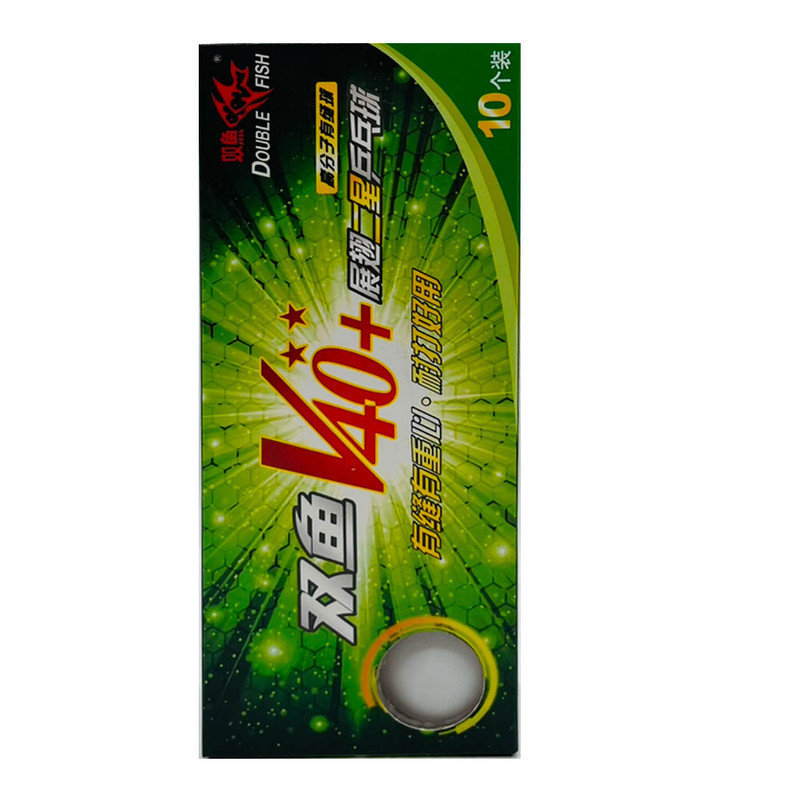 توپ پینگ پنگ دبل فیش مدل V40 بسته 10 عددی