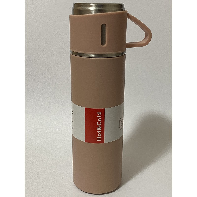 فلاسک و لیوان مدل hot-cold گنجایش 0.5 لیتر بسته 3 عددی