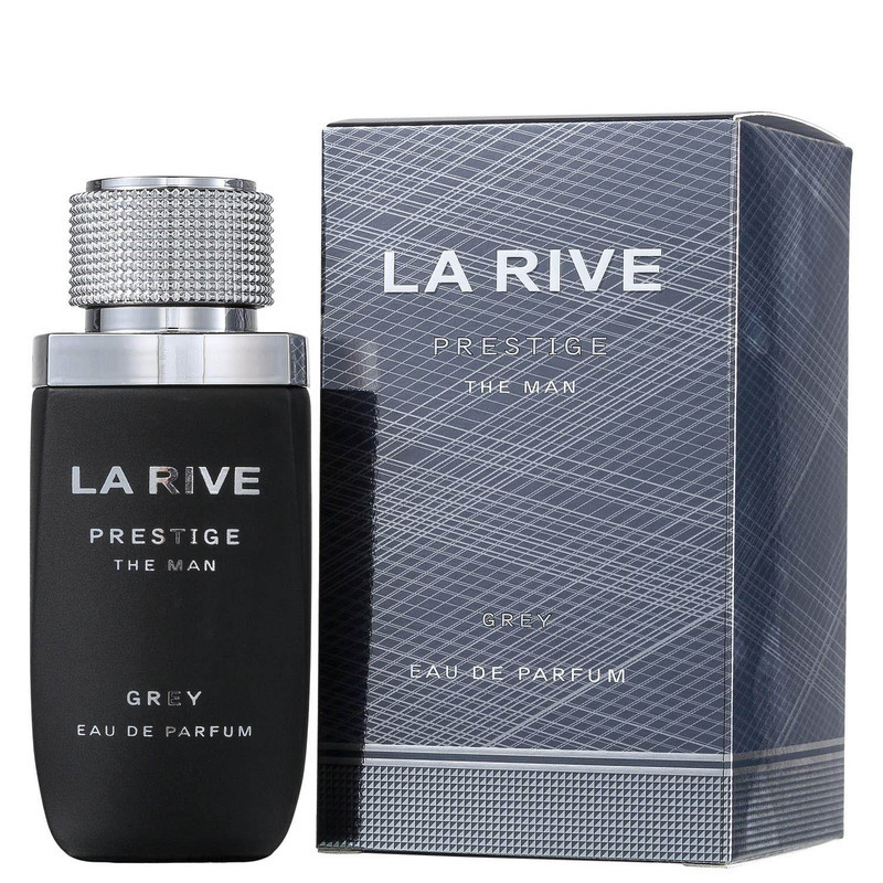 ادو پرفیوم مردانه لا ریو مدل prestige grey حجم 75 میلی لیتر