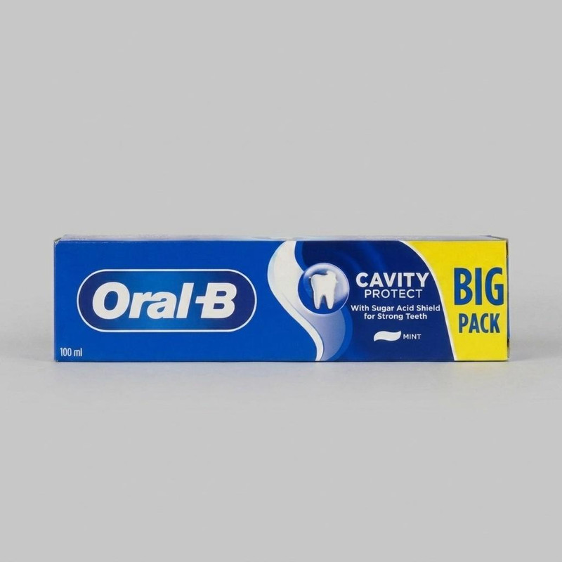 خمیر دندان اورال-بی مدل Cavity Protect حجم 100 میلی لیتر