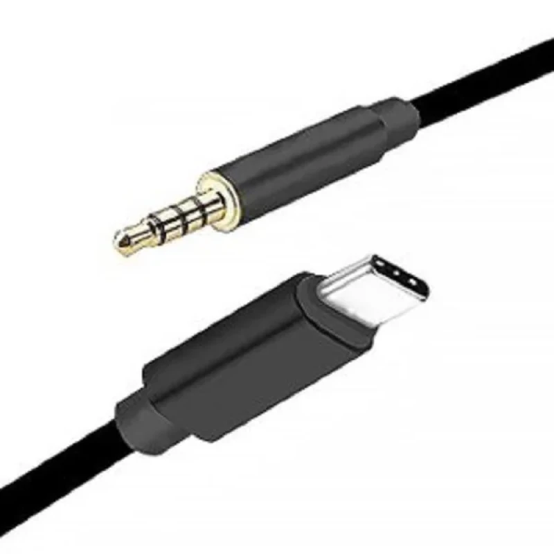 کابل تبدیل usb-c به AUX مدل JH-030 طول 1 متر