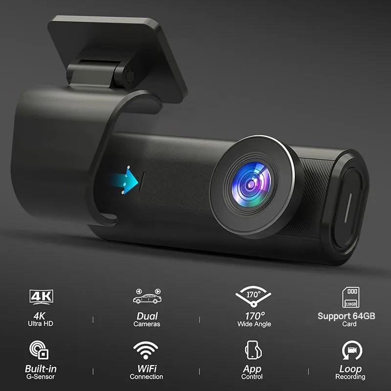دوربین ثبت وقایع خودرو اتوویژن مدل Autovision 507 به همراه دوربین عقب