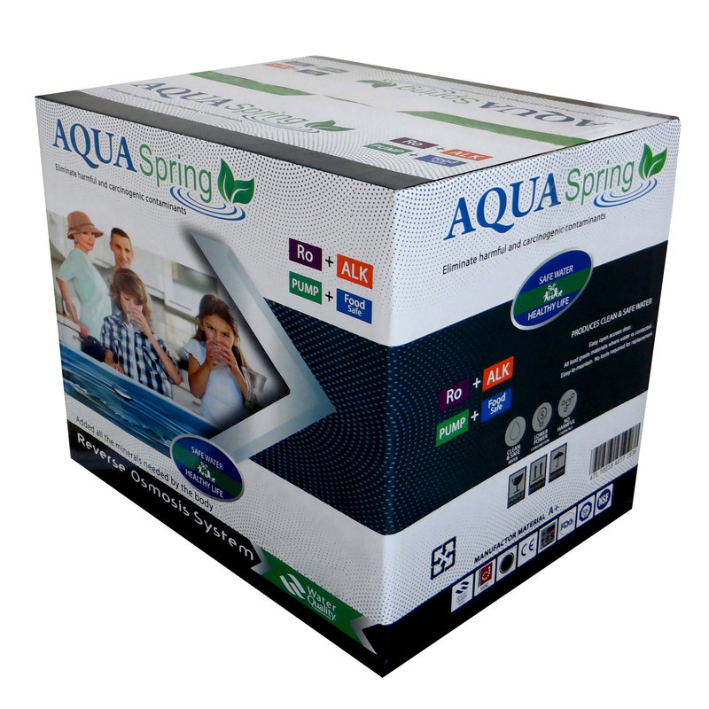 دستگاه تصفیه کننده آب آکوآ اسپرینگ مدل UF - SF4800  کد 01 به همراه فیلتر تصفیه آب