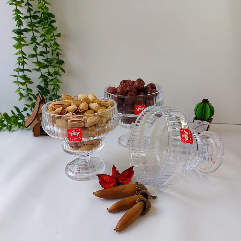 بستنی خوری مدل شیار دار یوجینگ بسته سه عددی
