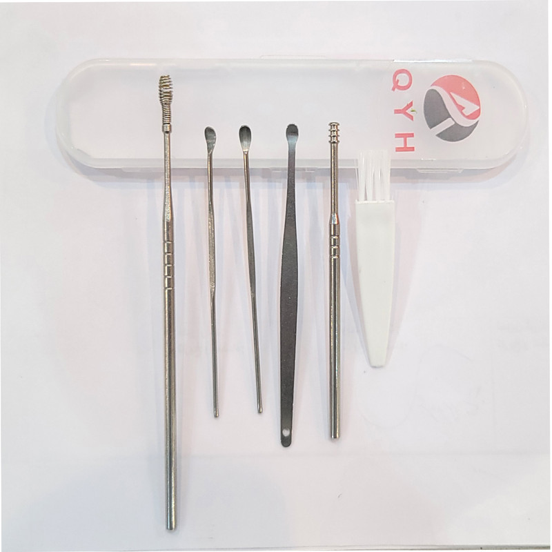 ابزار پاکسازی گوش کیو وای اچ مدل ear-980 مجموعه 6 عددی
