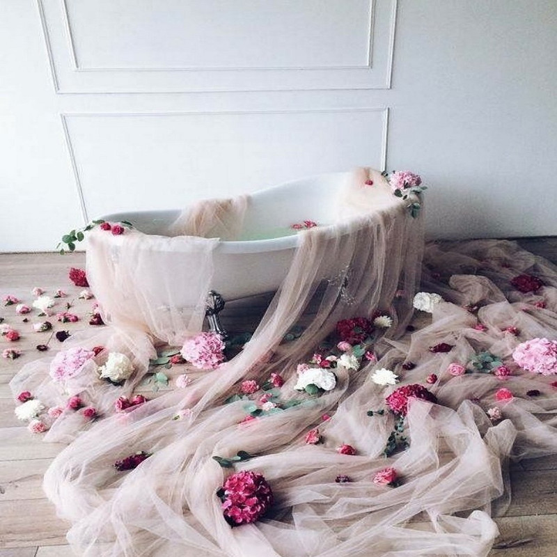 نمک حمام رز گلد مدل RoseTea  وزن 650 گرم